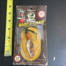 RARE Vintage Strike King Charles Spences Babe-E-Craw BC 316-6 3/16oz