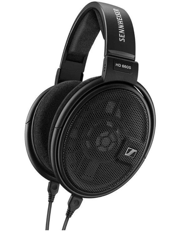 中古 Sennheiser HD660S Sennheiser HD 660S Hi-Fi Wired Over-Ear Headphones - Black