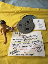 Vintage 1960S Home Movie Harlem Globetrotters Courtside Seats, Color Film 8 Mm