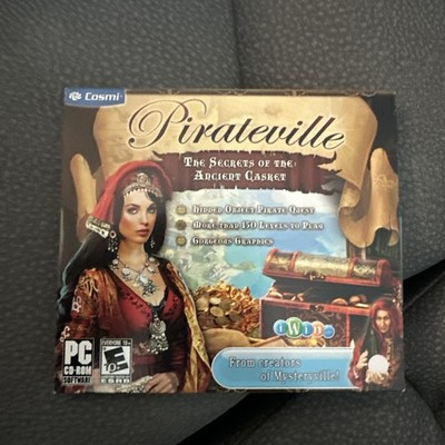 Pirateville: The Secrets of the Ancient Casket - PC CD-Rom - Cosmi - NEW/Sealed