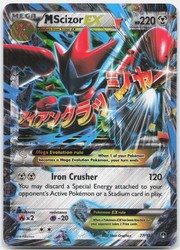 M Scizor EX 77/122 XY - BREAKpoint Holo Ultra Rare