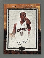 2007-08 Upper Deck Artifacts Basketball T.J. Ford Toronto Raptors #93