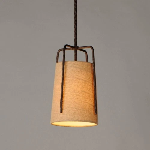 Maxim Pitchfork 9" Wide Oil-Rubbed Bronze Mini Pendant Light - Picture 1 of 6