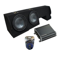 2001-2003 Ford F-150 Super Crew Truck Harmony R104 Dual 10" Sub Box  CXA400.1