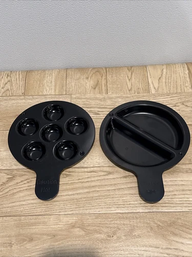 Xpress Redi Set Go Grill Omlet And  Muffin Circle Pan Replacement Part lot of 2