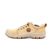 Aigle Damen Trail Schnürschuhe Beige Canvas Low-Top Outdoor Sneaker EU 41
