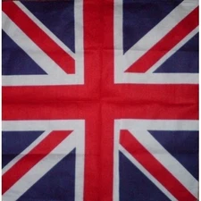 UNITED KINGDOM FLAG BANDANA UK Union Jack Britain Scarve Scarf Head Skull Wrap