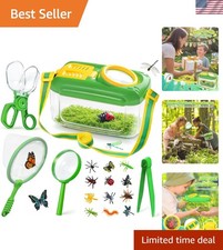 Bug Catcher for Kids, 17 PCS Bug Catching Kit with Bug Collector Toy Bugs But...
