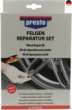 presto Felgen-Reparatur-Set, 2K-System für Aluminiumfelgen, schnelle, 