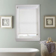 SHIPS 1-2 DAYS - Custom Cut Ultra Premium 2" Faux Wood Blinds Hundreds of Sizes
