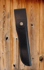 Buck Black Leather #121 Fisherman Knife Sheath With Belt Loop