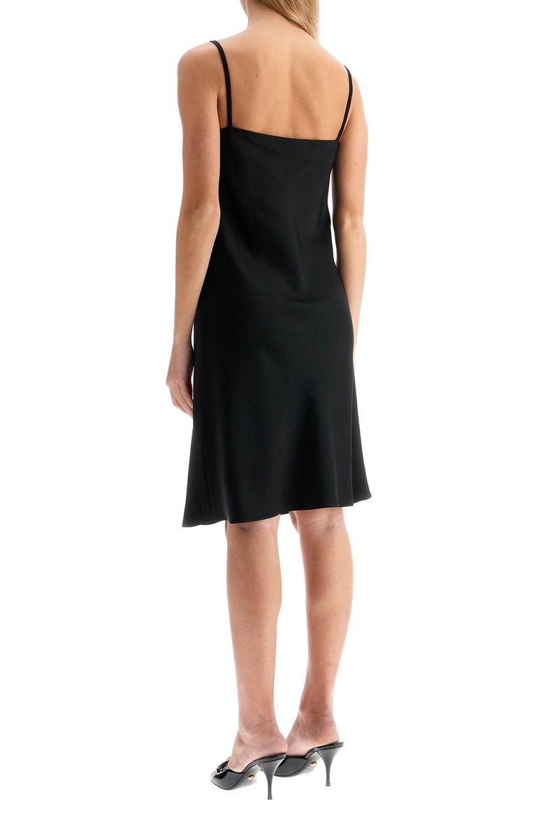 ワンピース VERSACE Woman Dress Black 10189341A10194 1B000 mini dress VERSACE Woman Tg. 42 IT 10189341A10194 1B000