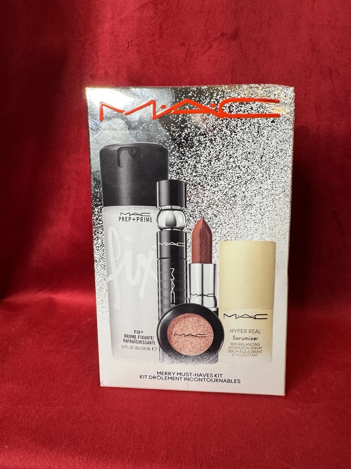MAC Cosmetics Merry Must-Haves Prep+Prime Kit NIB 2023 5 Piece Set