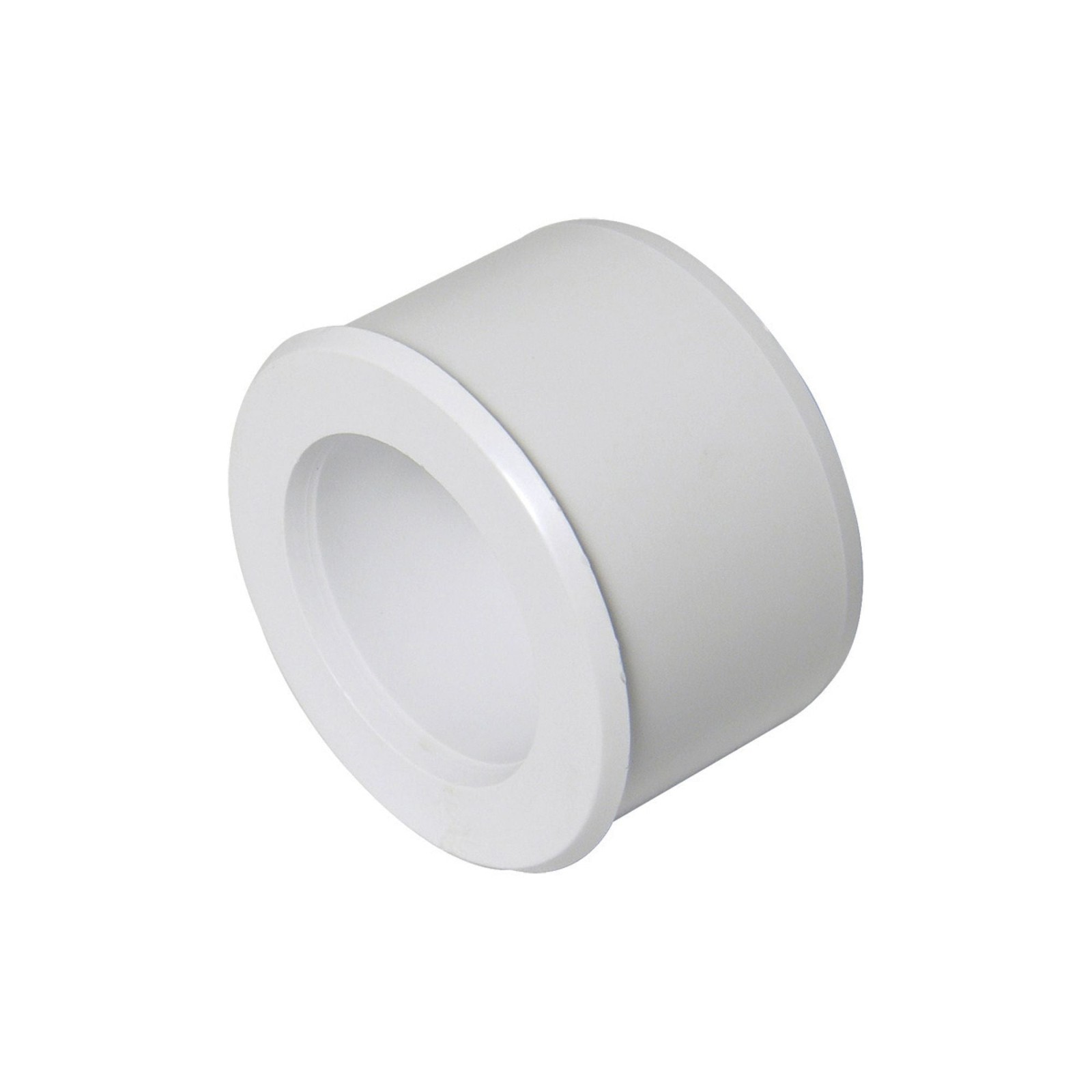 Solvent Weld White 40mm (43mm) x 32mm (36mm) Waste Fitting Reducer - Image 2