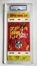 Nick Sirianni & Dom Disandro Signed Super Bowl LIX 59 Replica Ticket PSA/DNA