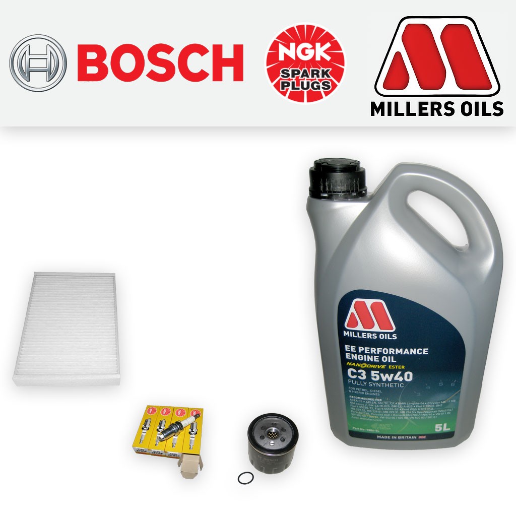 SERVICE KIT for VAUXHALL ASTRA H MK5 1.6 16V Z16XEP OIL CABIN FILTERS PLUGS +OIL