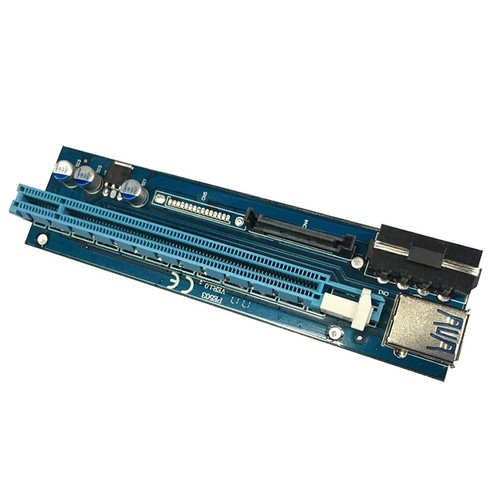 Carte Adaptateur Pci-E 1X à 16X, Câble de Minage à Interface 4Pin + Sata C9419 - Photo 5/10