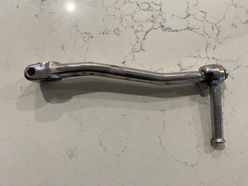 Vintage OEM Susuki Double Offset Retractable Peg Kick Starter Lever Japan 9-1/4"