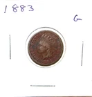 1883 Indian Head Cent G Good Details Free Shipping