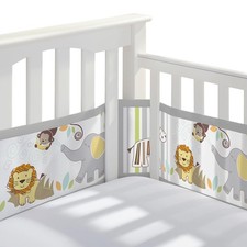 BreathableBaby Breathable Mesh Liner for Full-Size Cribs, Classic 3mm Mesh, S...