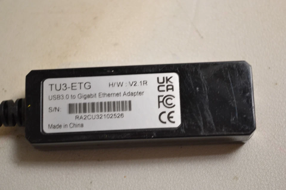 TRENDnet TU3-ETG USB3.0 to Gigabit Ethernet Adapter - Image 2 of 3