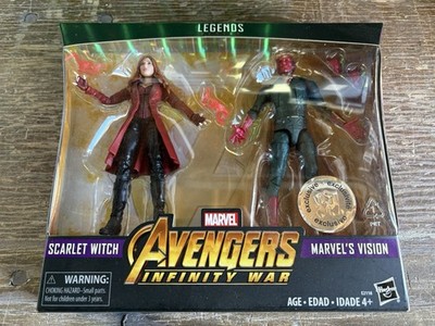 Hasbro Marvel Legends Vision and Scarlet Witch Action Figure