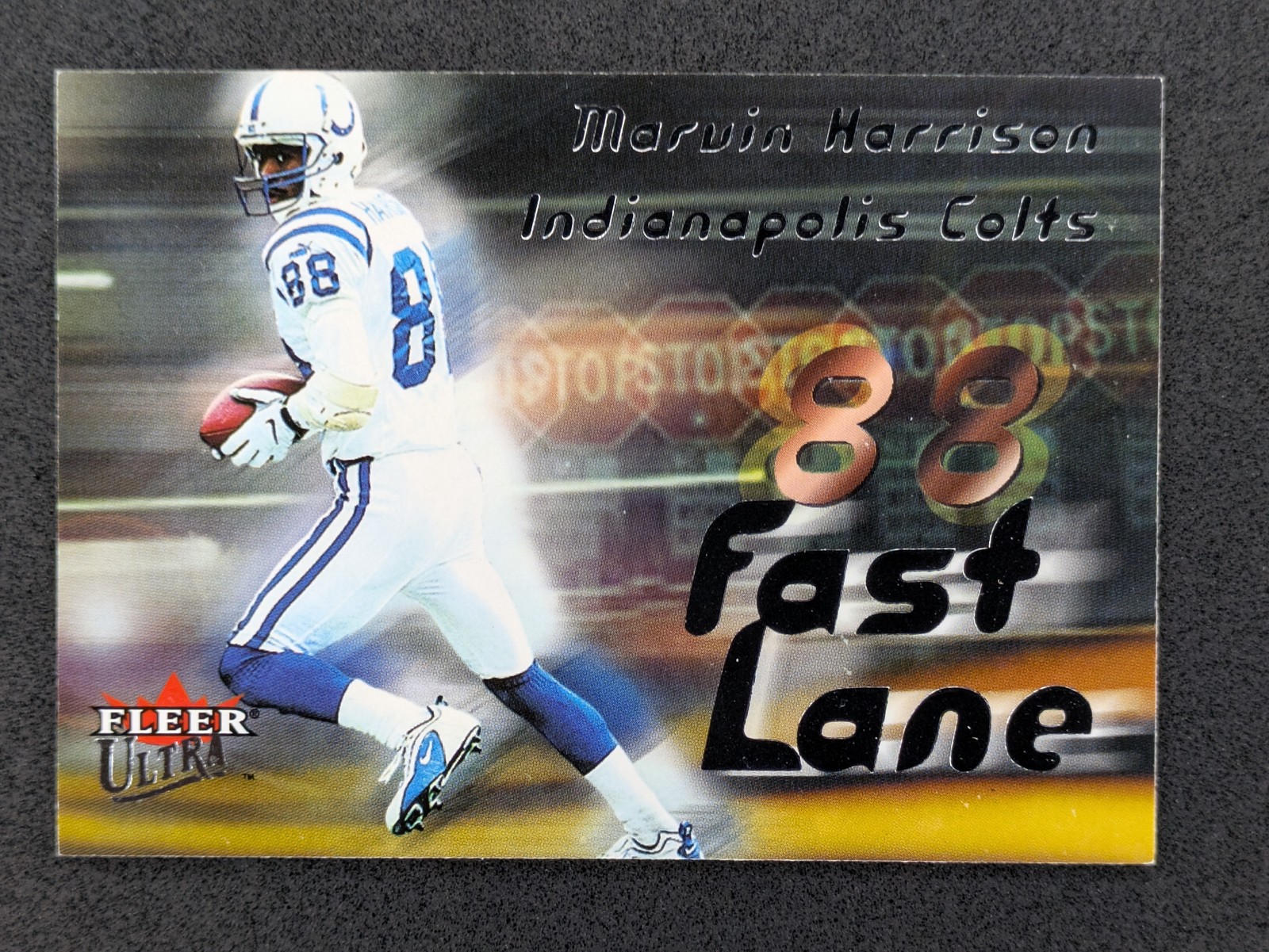 2000 Ultra Fast Lane #3 FL Marvin Harrison Indianapolis Colts
