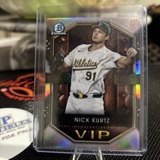 2025 Bowman - Vips  Nick Kurtz #VIP-2 Mojo Refractor (RC)