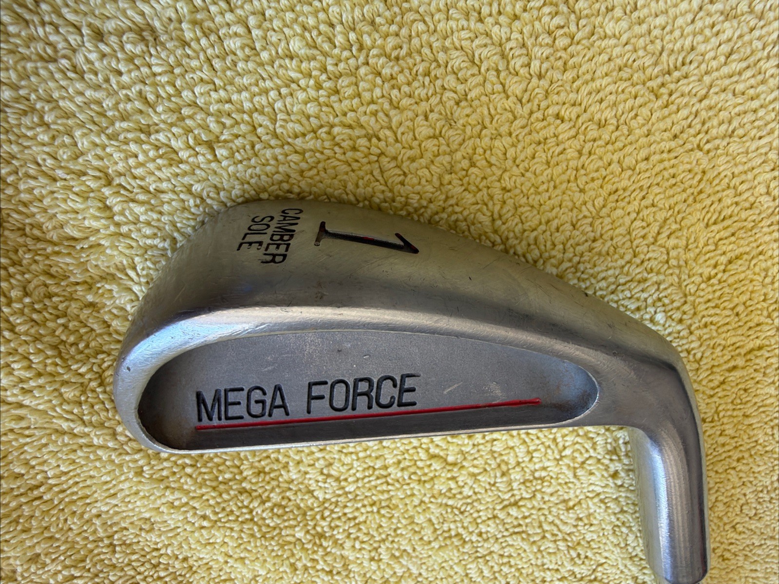 Mega Force RH Camber Sole 1 Iron Dynamic Tru Temper Stiff St