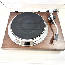 DENON DP-1600 Direct Drive Turntable Record Player Headshall No Needle Japan