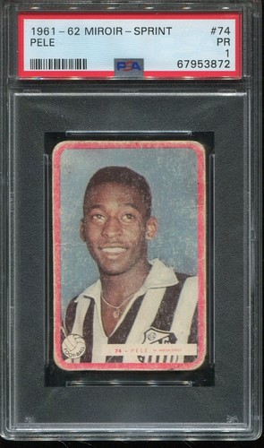 1961 Miroir Sprint #74 Pele psa 1 Rare