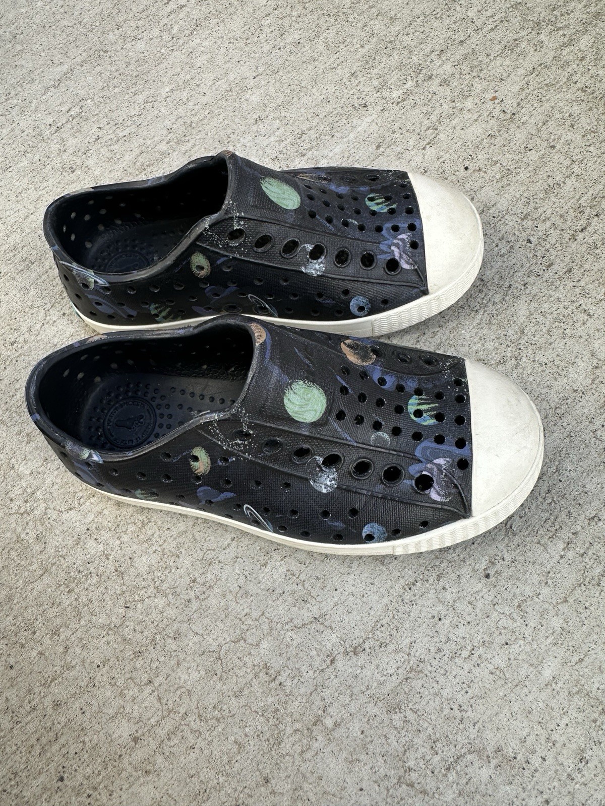 Native Shoes Unisex-Child Jefferson Sugarlite Print (Little 