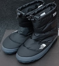 NEW The North Face Nuptse Apres Bootie Black Womens Size 7 RRP £115