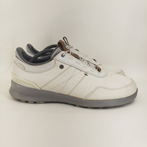 Mens FootJoy Stratos Gray Leather Spikeless Golf Sneakers Shoes‎ Size 14 W GUC Mens FootJoy Stratos Gray Leather Spikeless Golf Sneakers  main image 2