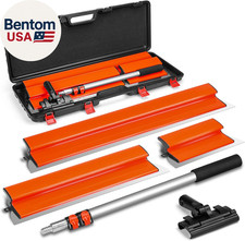 Drywall Skimming Blade Set, 12" 22" 32" Blades  Adjustable 24"-55" Aluminum Han