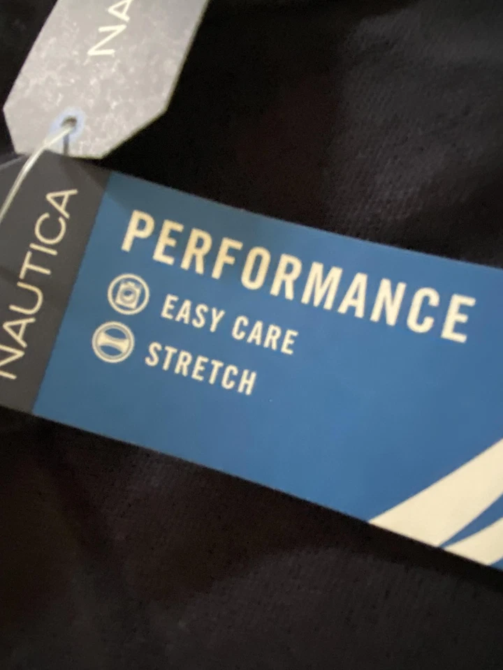 Camisa Polo Nautica Niños Mediana 10/12 Rendimiento Elastizada Manga Corta Uniforme Foto 4 de 4