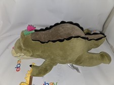 Disney 22" Cuddleez The Princess  The Frog Louis With Trumpet Plush NWT