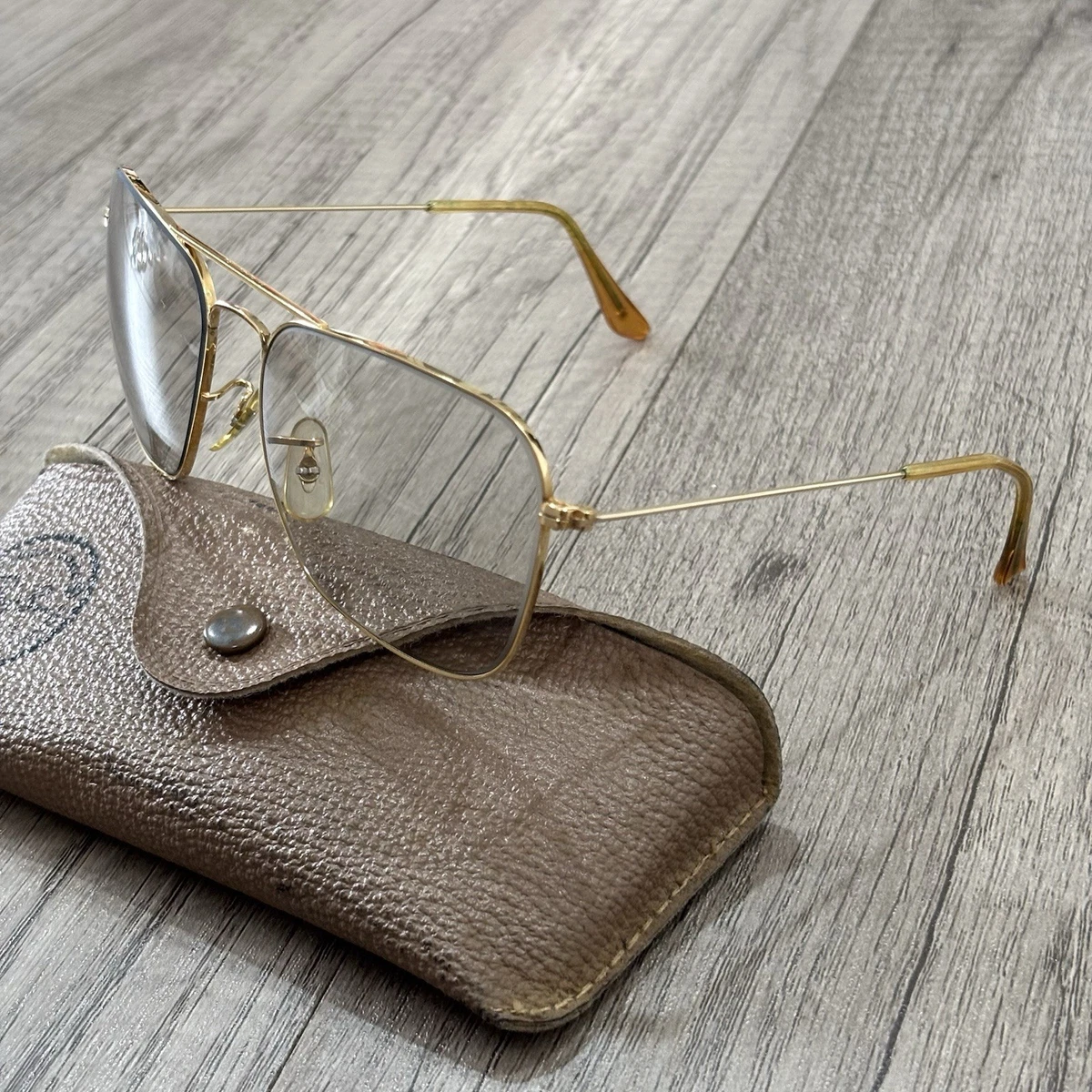Ray-Ban Square Vintage Sunglasses for sale | eBay