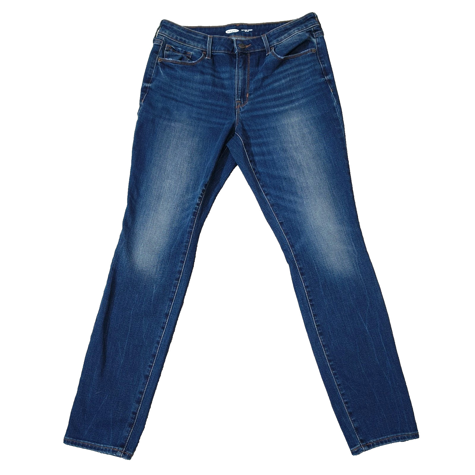 Old Navy Pop Icon Skinny Blue Womens Size 8 Dark Wash Mid Rise Denim Jeans