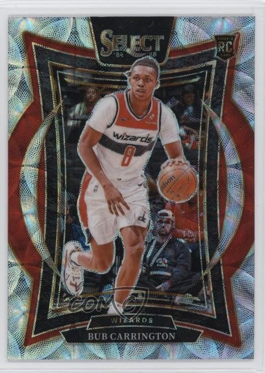 2024-25 Panini Select Concourse Scope Prizm Bub Carrington #81 19rf