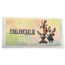 Sony PlayStation 2 PS2 Final Fantasy XII 12 2006 Official Memory Card Sticker