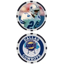LARRY BROWN - COWBOYS SUPER BOWL XXVIII - POKER CHIP