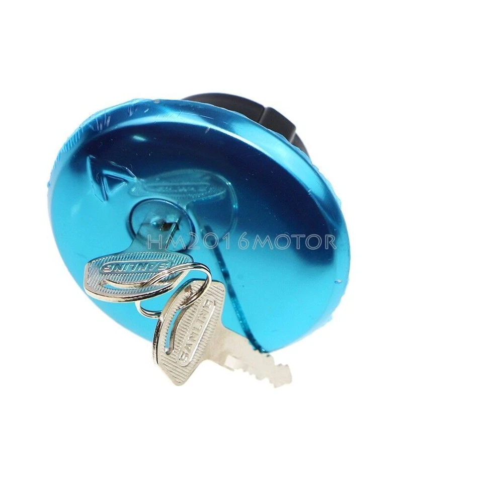 Juego de llaves de bloqueo de tapa de tanque de combustible para Suzuki GN 125 250 GN250 GN125 Commuter Foto 2 de 3