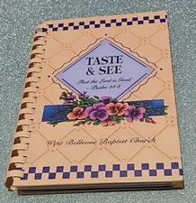 Taste & See That The Lord Is Good Cookbook West Bellevue Baptist Church