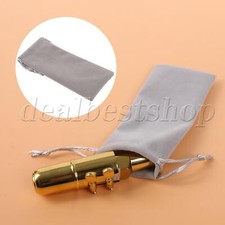 10 x Clarinet Neck Joint Cork Sheets 3.19"x0.45" with Drawstring Bag