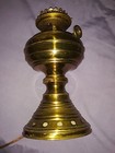 Antique Brass Home Argand Lamp Oil Lamp Lantern Converted To Electric May 1885 — photo 3