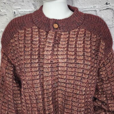 Avon Celli Wool/Mohair/Alapaca Burgundy Reversible Bomber