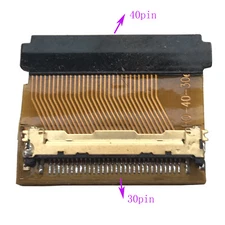 Brand new LED lcd screen EDP 40pin to 30pin connector converter cable adapter