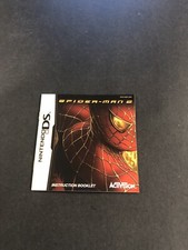nintendo ds spiderman 2 manual Only