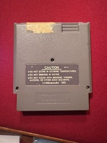 1988-89 Carrello gioco vintage WRESTLEMANIA NES NINTENDO WWF Hulk Hogan.